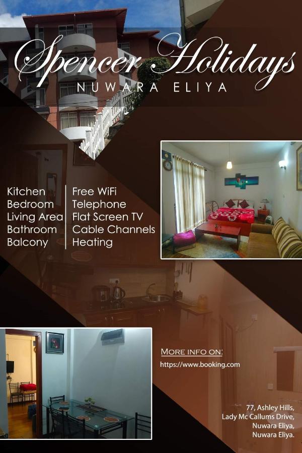 Spencer Holiday Apartments/Seagull Complex Nuwara Eliya Dış mekan fotoğraf